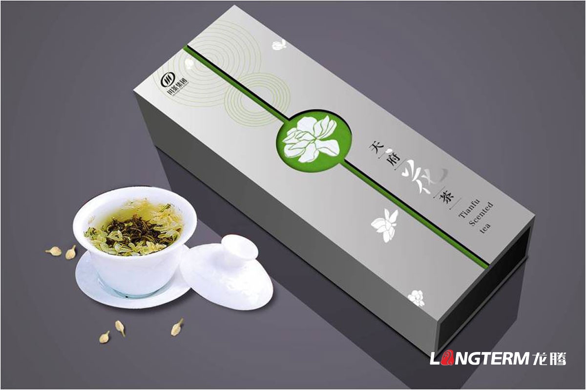 川茶集团礼盒包装设计|集团公司茶叶礼品盒包装形象设计策划