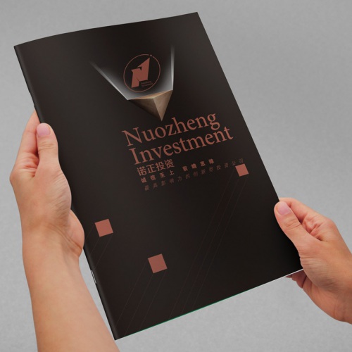企业画册设计-四川投资治理公司形象宣传册设计
