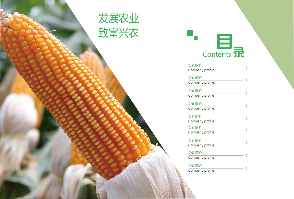 成都农业科技公司形象宣传册设计|四川农业生长投资集团公司品牌升级形象画册设计