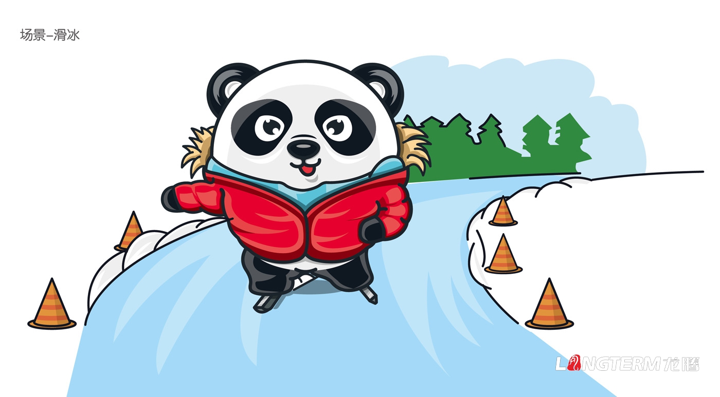海昌乐奇冰雪乐园卡通祥瑞物设计_成都海昌极地海洋公园三维动漫IP形象打造_卡通标记LOGO设计