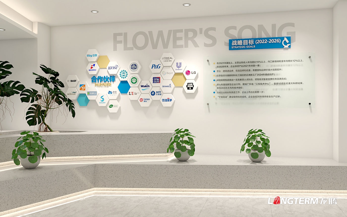 四川花语精细化工有限公司企业文化墙设计计划